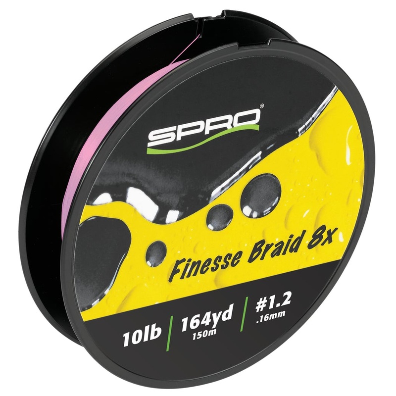 SPRO Finesse Braid 8x Flash Pink 164 Yards 6 pound