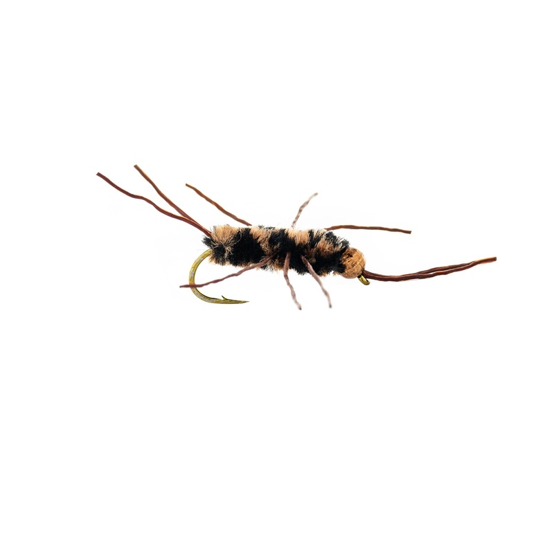 Umpqua Tungsten Rubberlegs – Coffee/Black (3-Pack) 8