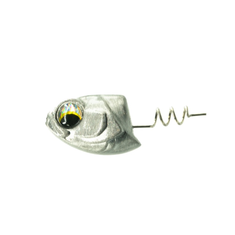 6th sense Line-Thru Treble Head baby shad 3/8 oz 3 pack