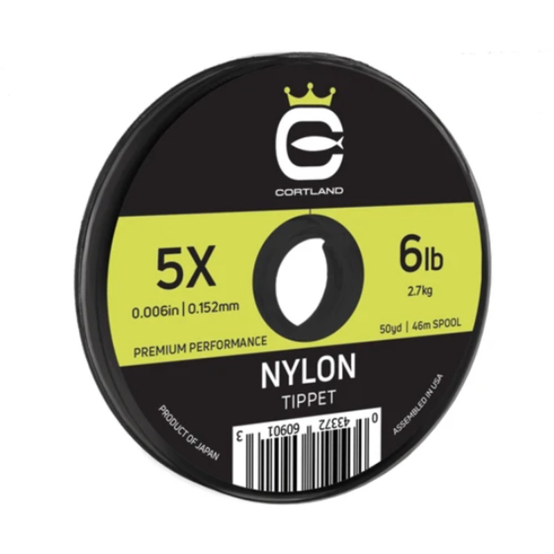 Cortland Copolymer Nylon Tippet 50YD 0X