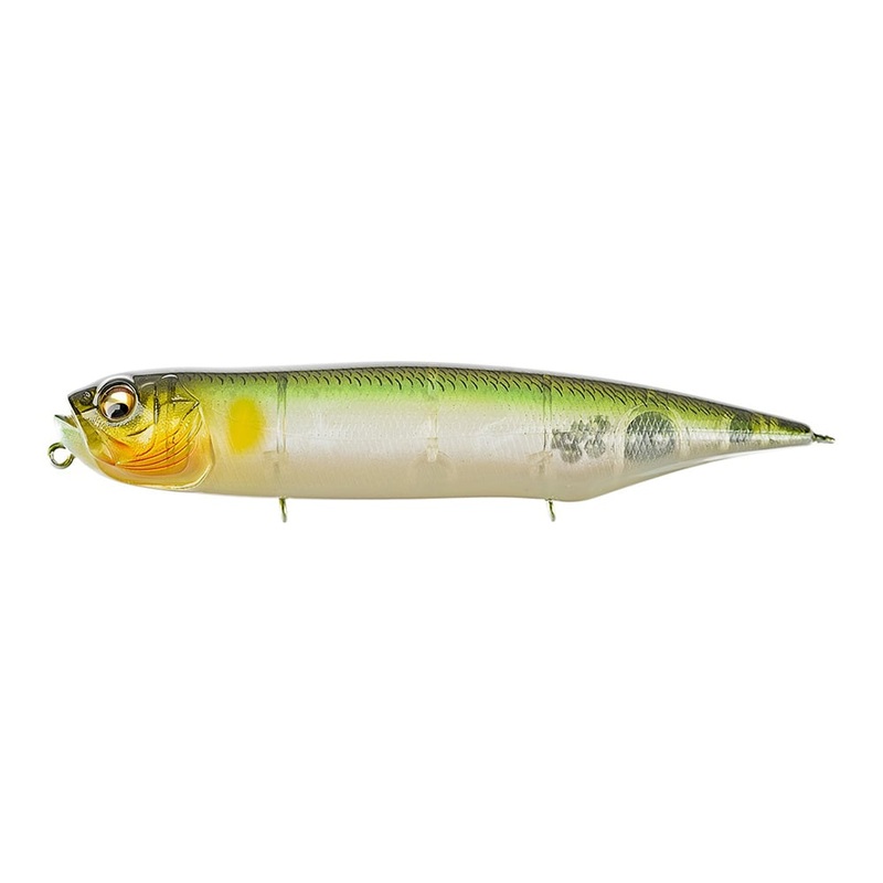 Megabass Dog-X Diamante Rattle GG Deadly Black Shad