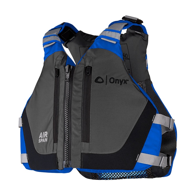 ONYX ADULT AIR SPAN BREEZE LIFE JACKET BLUE XS/SM