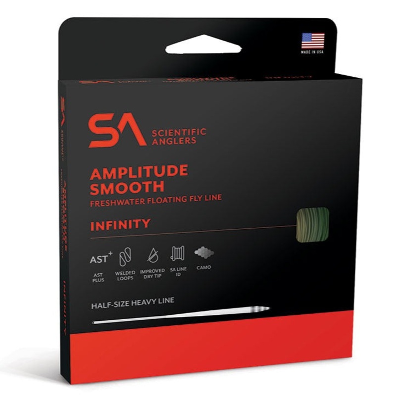 Scientific Anglers Amplitude Smooth Infinity Fly Line Camo WF3F