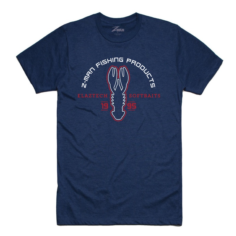 Z-Man CrawZ TeeZ Short Sleeve T-Shirts Navy Blue Small