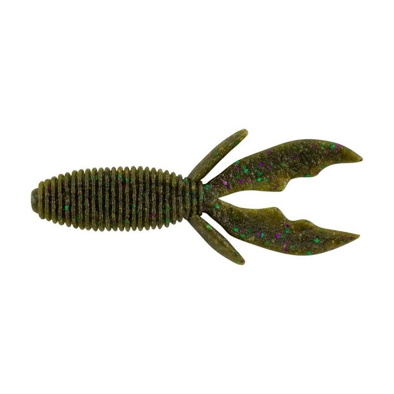 Berkley PowerBait MaxScent Creature Hawgs Black Blue Fleck