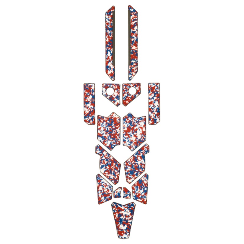 Bonafide SS127 Patriot Traction Pad Set Patriot Camo
