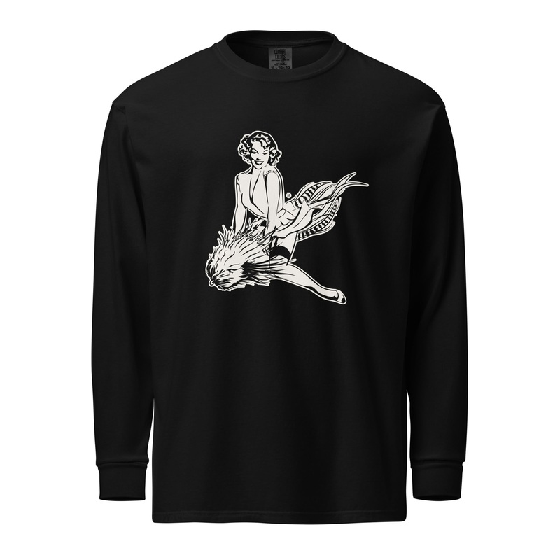 Musky Fool Penny Mono Long Sleeve T-Shirt S