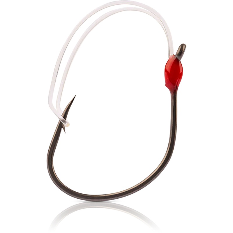 Mustad Alpha-Point Offset Apex Weedless Dropshot Hooks 6 5 Pack