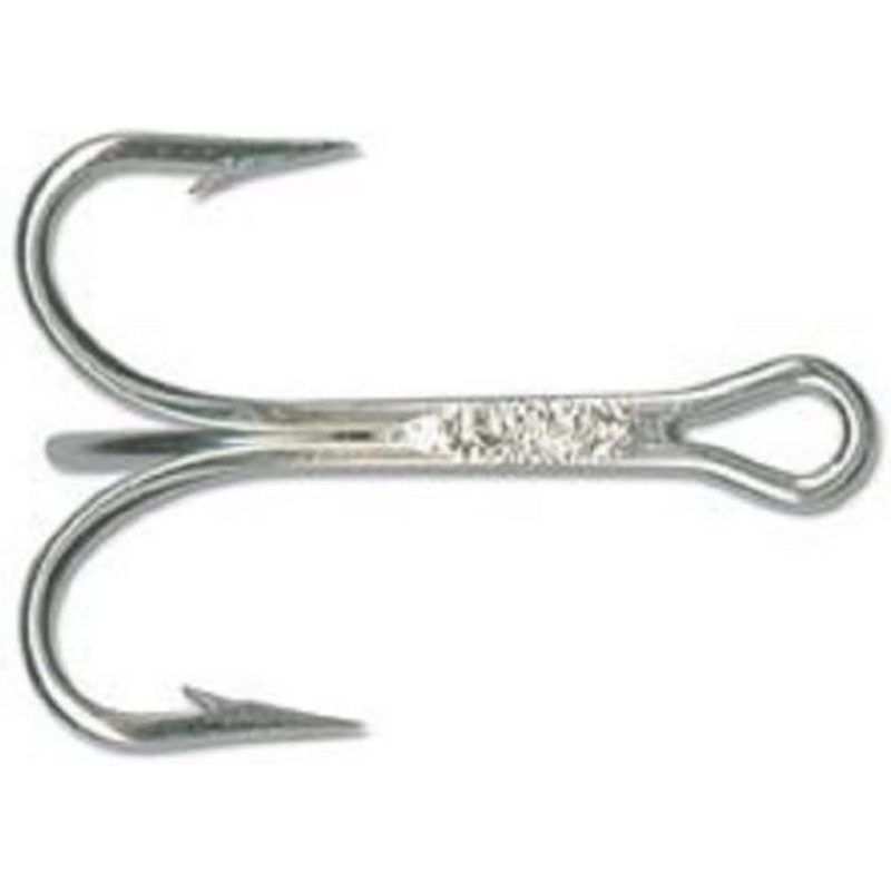Mustad Classic Treble Hook, Duratin, 10/0, 1X Strong, 25pk