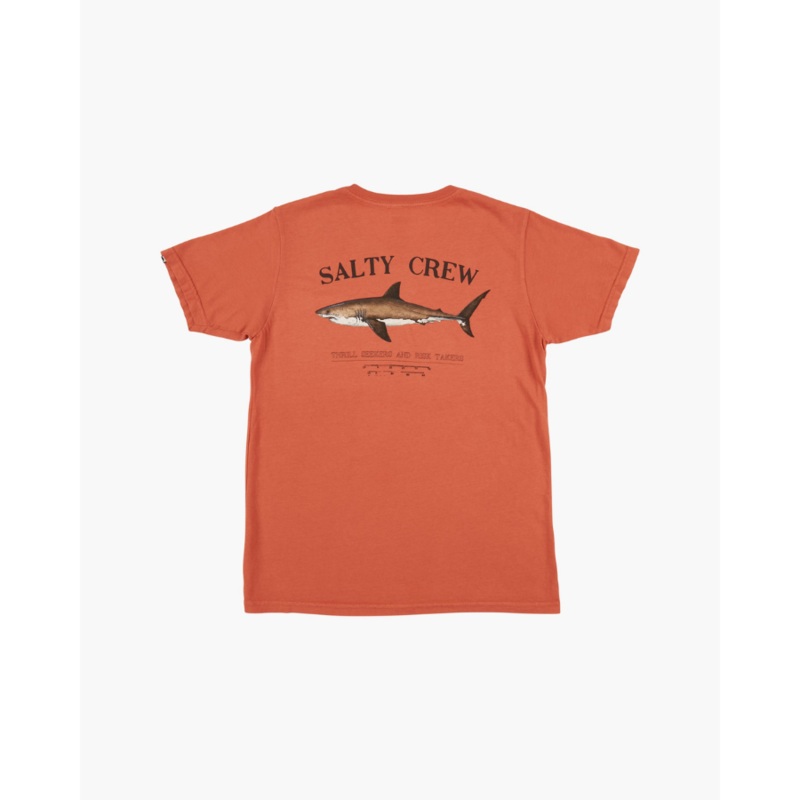 SALTY CREW BRUCE BOYFRIEND TEE SUNSET XS