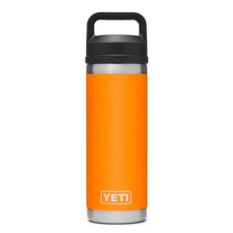 YETI RAMBLER 18 OZ WATER BOTTLE WITH CHUG CAP KING CRAB