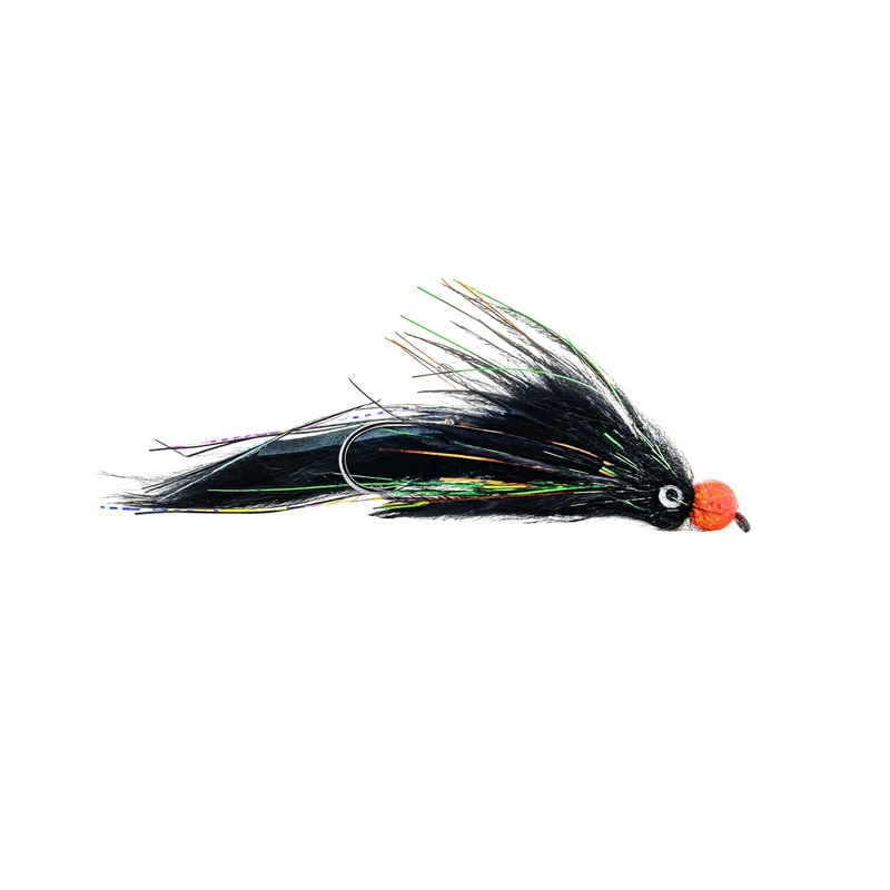 Aqua Flies Senyo’s Egg Raider – Black / Pink (3-Pack) 4″ Black / Pink