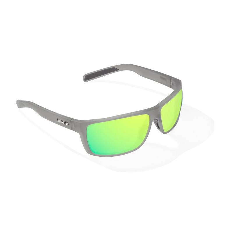 Bajio – Sigs – Sunglasses -Dark Grey/Green Mirror/Glass Dark Gray Glass Matte Green Mirror Glass / Medium Fit