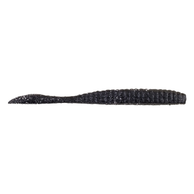 Berkley PowerBait MaxScent Flat Worm Cinnamon Purple 4.5 in