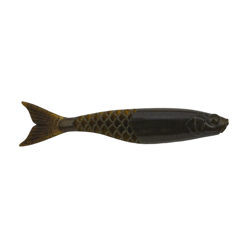 Berkley PowerBait PowerStinger Green Pumpkin 3 1/2 Inch