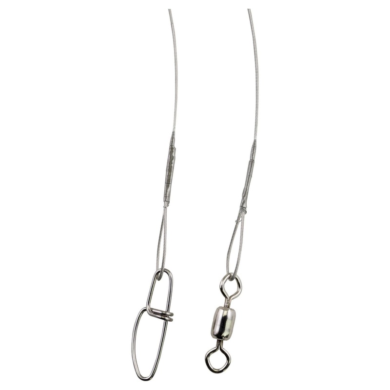 Berkley Steelon Wire-Wound Leaders 30 lb Black 18 in