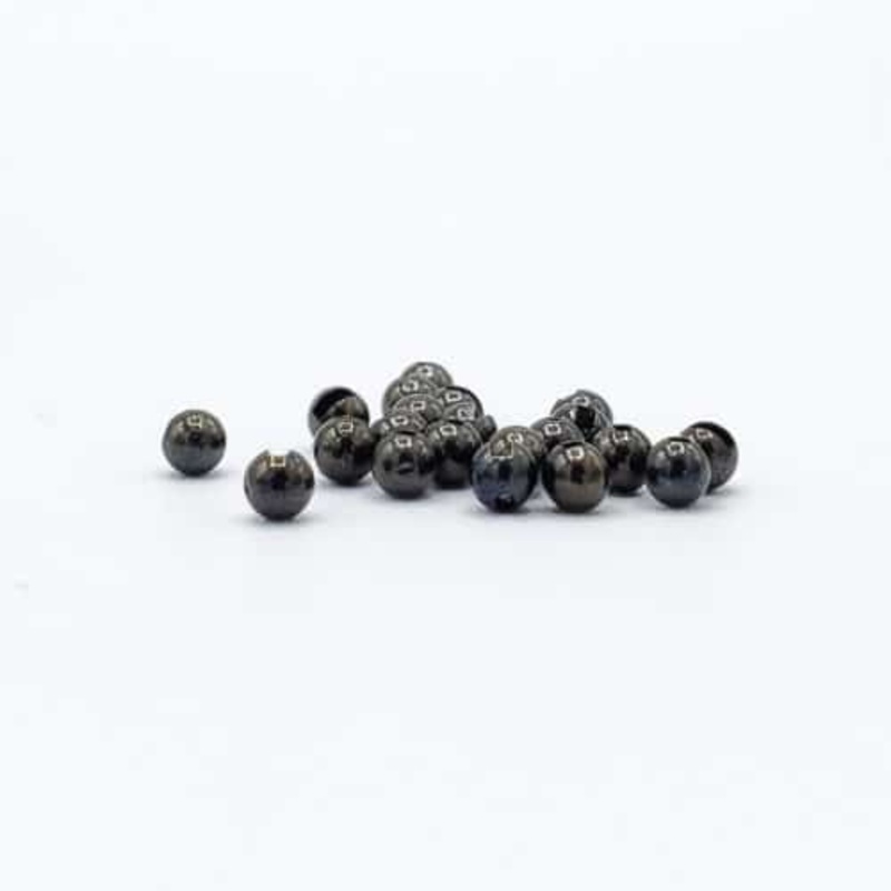Firehole Stones Slotted Tungsten Beads 28 Piece Package – Black Nickel 1/16″ (1.5mm)