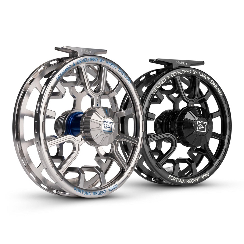 Hardy Fortuna Regent Fly Reel Black 5/6/7