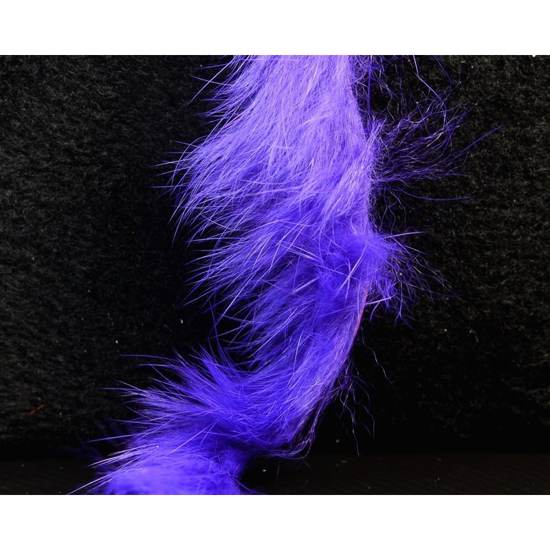 Hareline Micro Rabbit Strips Black