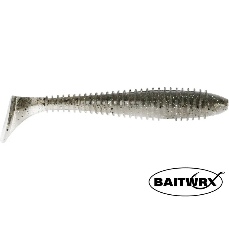 Keitech 5.8″ Fat Swing Impact Swimbait (4 Pack) Bluegill Flash