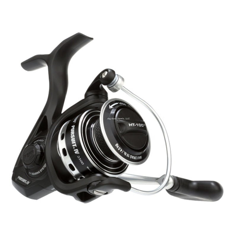 Penn Pursuit IV Spinning Fishing Reels, HT-100 Drag, 5 Sealed Bearings PURIV2500