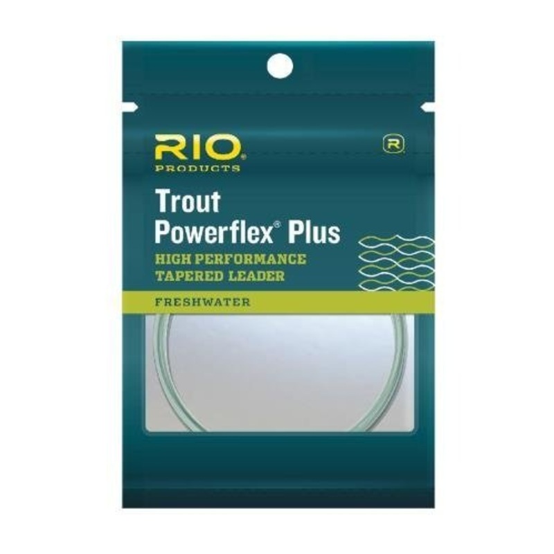 Rio Powerflex Plus Tapered Leader Single 9ft 2x