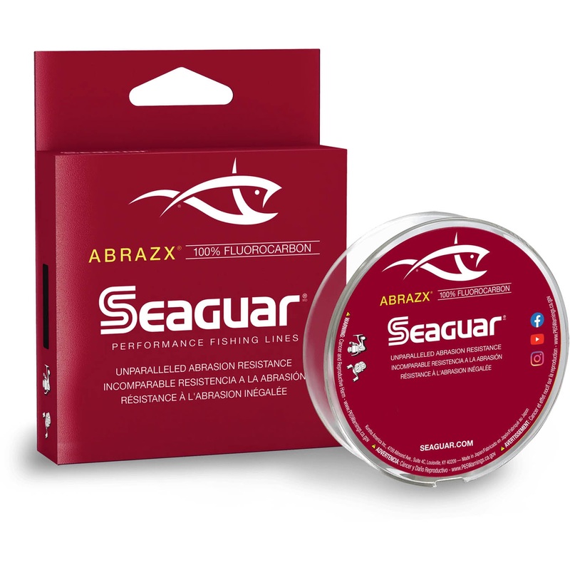Seaguar AbrazX Fluorocarbon Fishing Line 200 Yards 4 pound