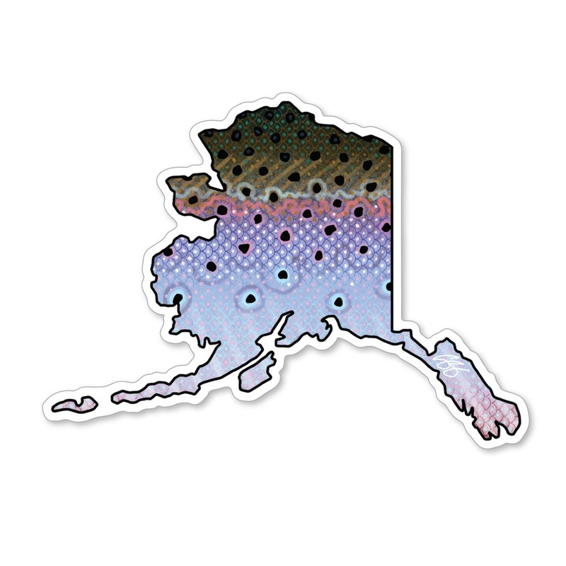 Casey Underwood Alaska Steelhead Decal Sticker