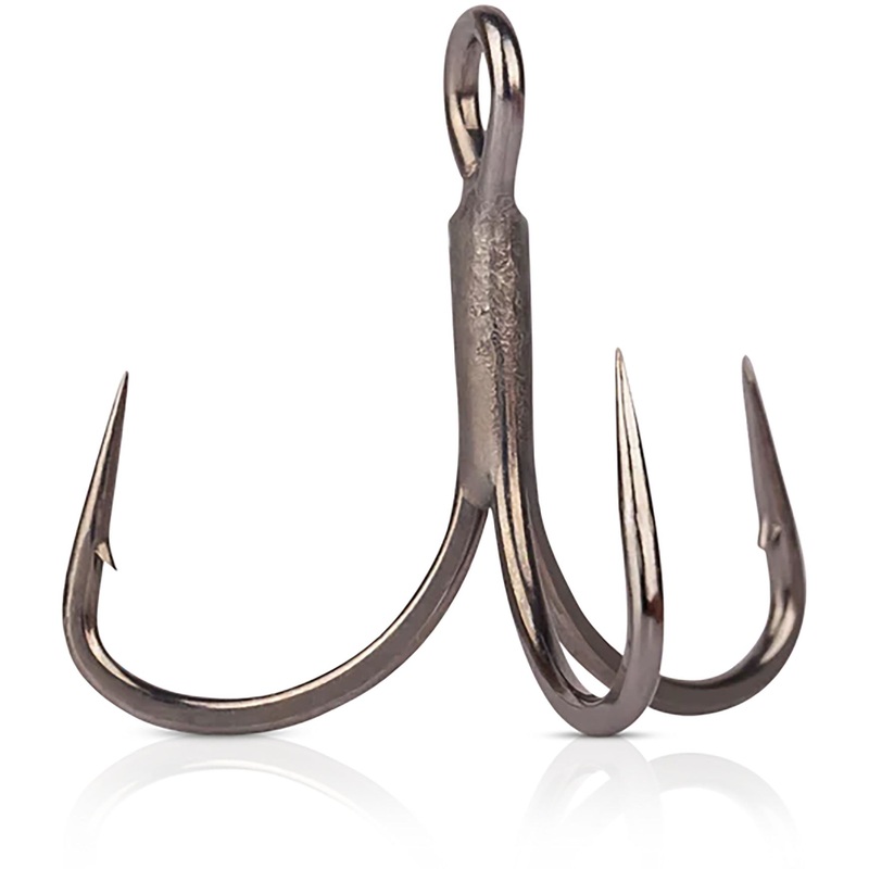 Mustad Alpha-Point In-Line Triple Grip Hooks – 6 Pack 8 6 Pack