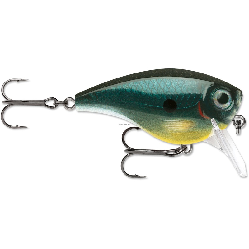 Rapala BX Balsa Xtreme Mid Brat 05 2-1/2″ Squarebill Crankbait Carbon