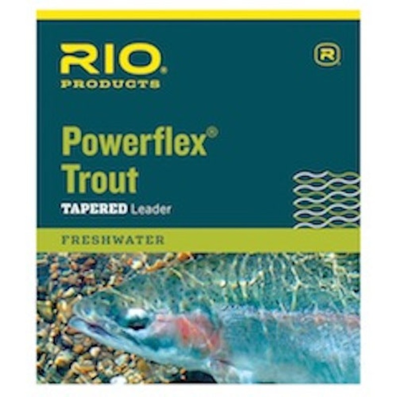Rio Powerflex 7.5 ft. Leader – Fly Fishing 0X