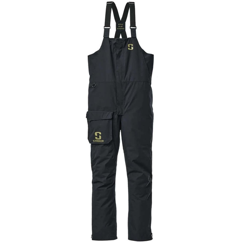 Striker Vortex Rain Bib Black Small