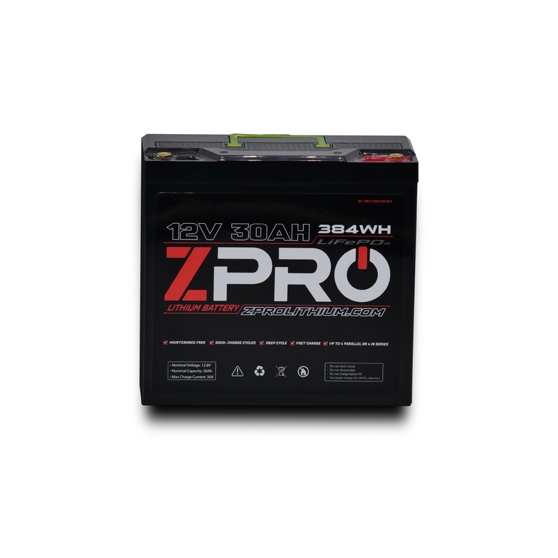 ZPRO Lithium – 12V30AH Lithium Battery