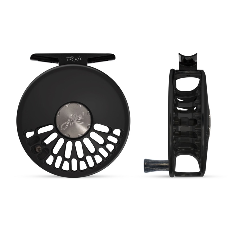 Abel TR Fly Reel – Basic Black – 5/6 WT with Ebony Handle 5/6 wt