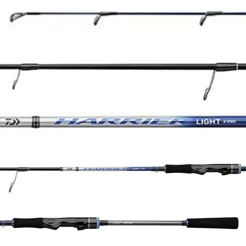 Daiwa HRSLJ610MLS Harrier Super Light Jigging Spinning Rod 6’10”
