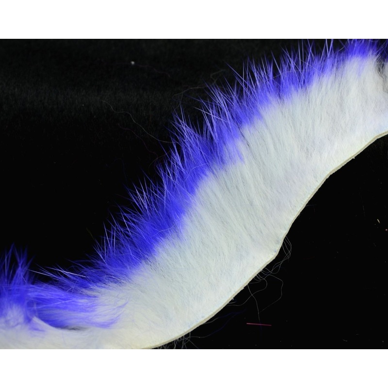 Hareline Two Toned Rabbit Strips Alaska Flame