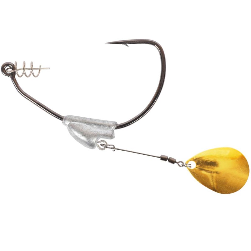 Owner Flashy Swimmer Gold Colorado (2 Pk) 3/16oz 3/0