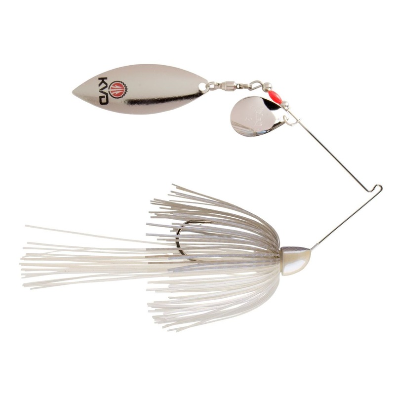 Strike King KVD 3/8 oz. Colorado Willow Spinnerbait Blue Gizzard