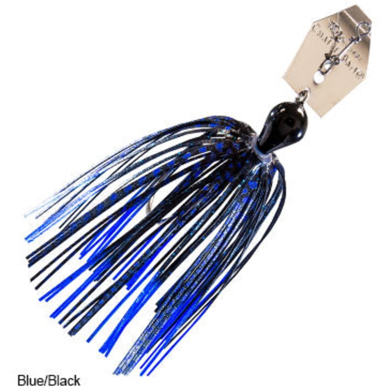 ZMAN ORIGINAL CHATTERBAIT BLUE/BLACK/BLACK 3/8 OZ