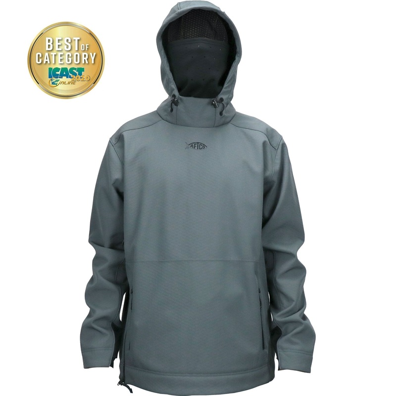 AFTCO Reaper Windproof 3L Pullover Charcoal Small