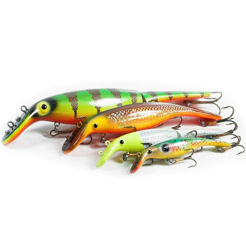 Drifter Straight Believer Musky Crankbait Blue Back Shad 8″