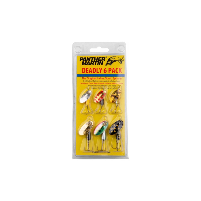 Panther Martin WT6 Western Trout 6 Pack Spinner Kit