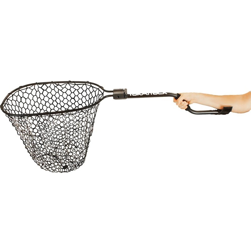 YakAttack Leverage Landing Net, 12″ X 20″ hoop, 47″ long