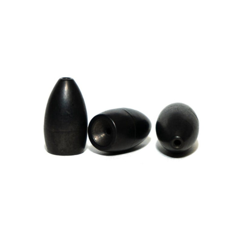 6TH SENSE PITCH BLACK TUNGSTEN FLIPPING WEIGHTS 1/16 oz