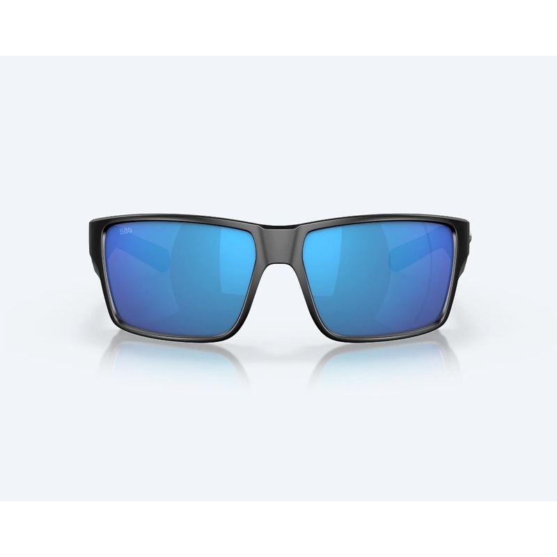 Costa Reefton Pro Sunglasses Matte Black Blue Mirror Polarized Glass