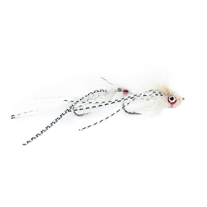 Montana Fly Company Galloup’s Dungeon – White (3-Pack) 2
