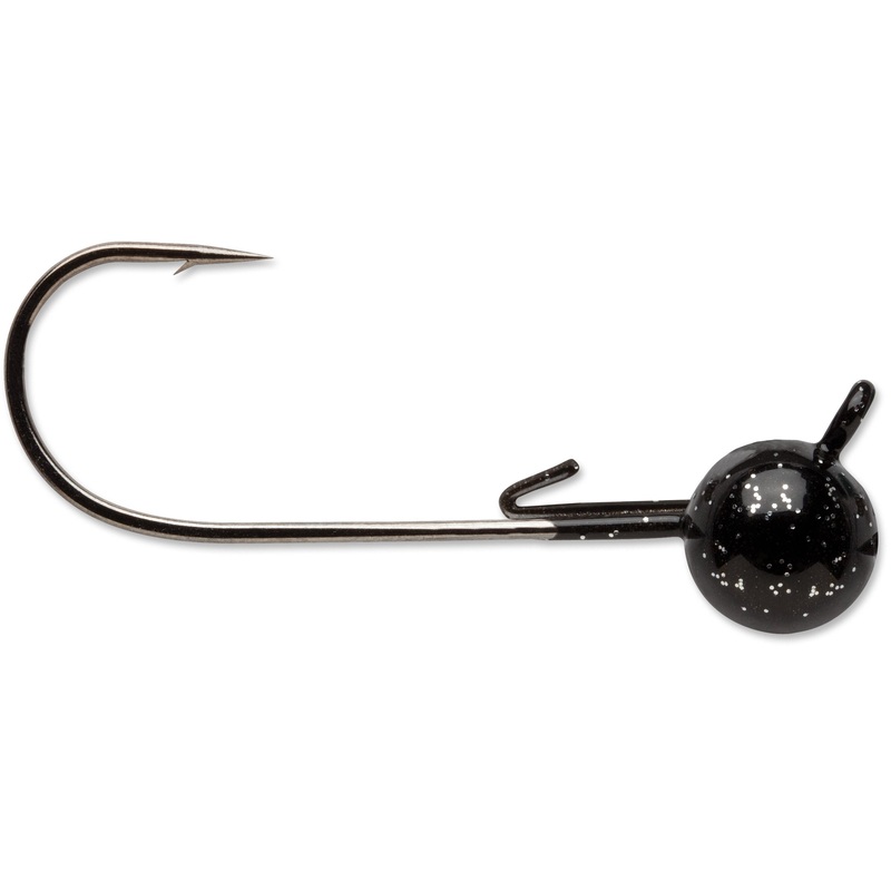 VMC Shaky Head Jig 4 pack Black 1/8 oz