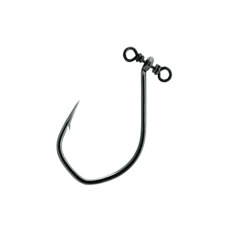 VMC Spinshot Drop Shot Hooks Black (4 or 5 Pk) #1/0 (4 Pk)