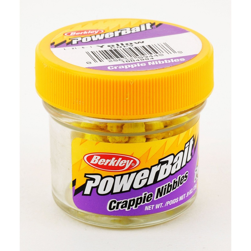 Berkley PowerBait Crappie Nibbles Chartreuse