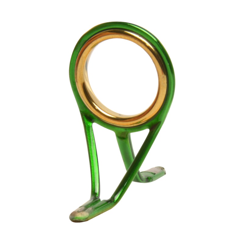Colored Double Foot Guides for Freshwater Spinning & Casting Rods Green 25